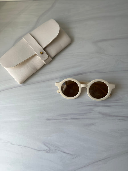 Retro Sunglasses(Ivory)