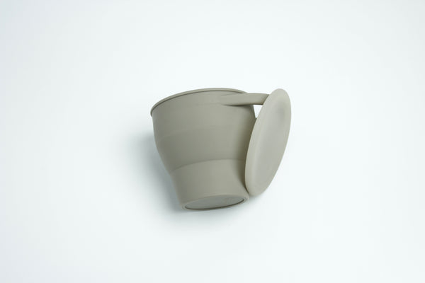 Collapsable Snack cup(Grey)