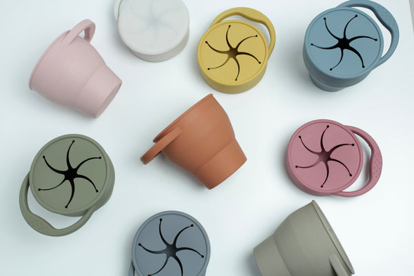 Collapsable Snack cup(Blush)