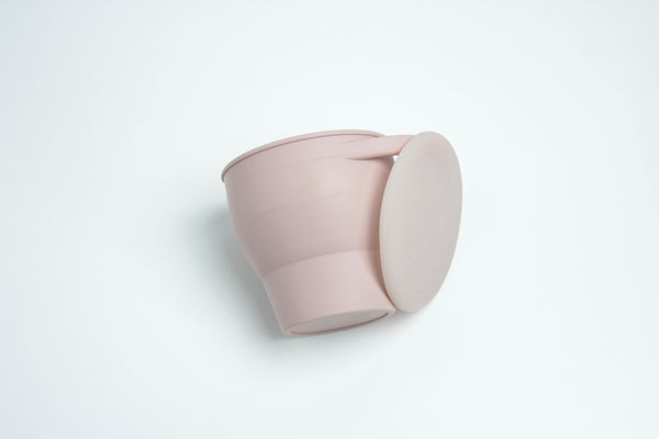Collapsable Snack cup(Blush)