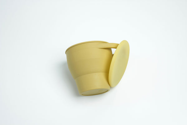 Collapsable Snack cup(Mustard)