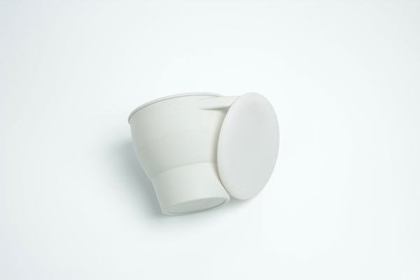 Collapsable Snack cup(White)