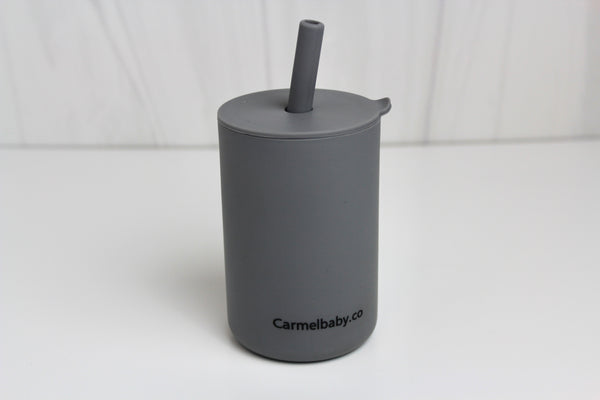 Silicone Straw Cup(Pebble)
