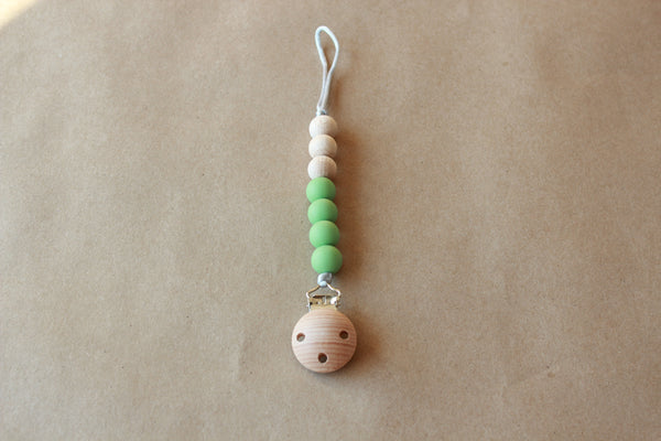 Pacifier Clip(Gumdrop green)