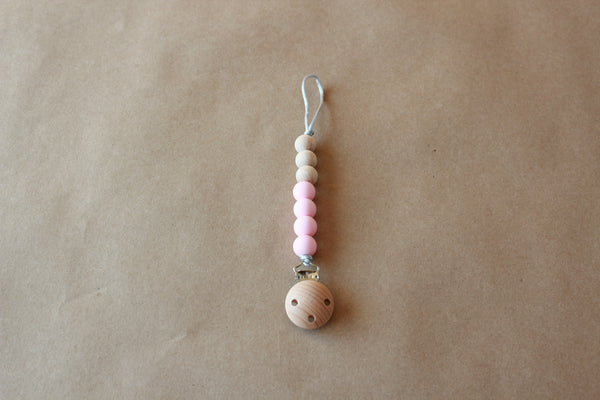 Pacifier Clip(Baby Pink)