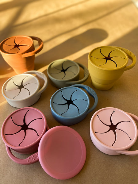 Collapsable Snack cup (Terracotta)