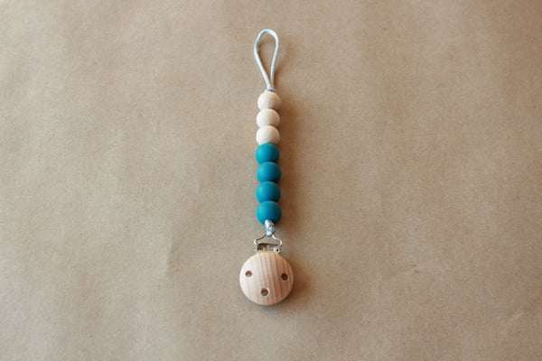 Pacifier Clip(Peacock)